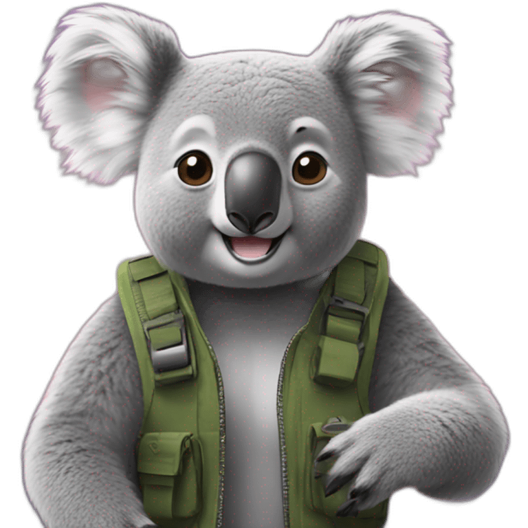 koala is pilot emoji