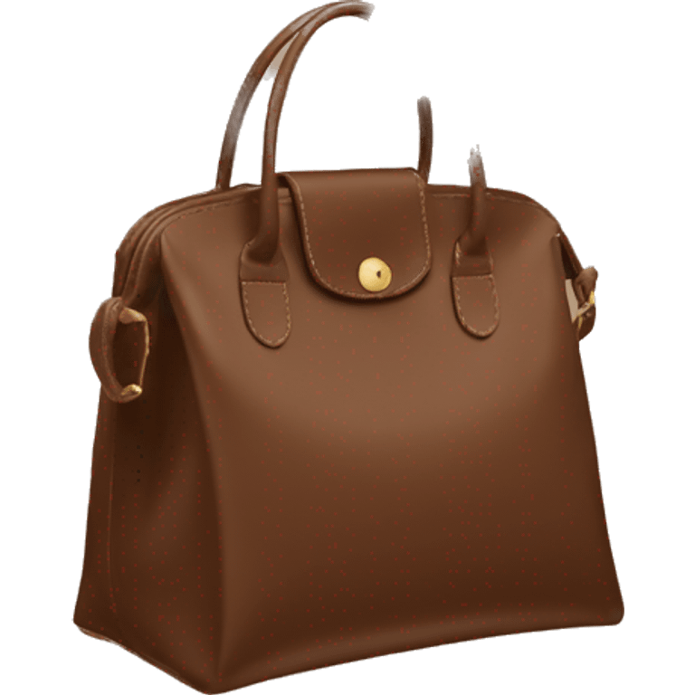 Longchamp in brown  emoji