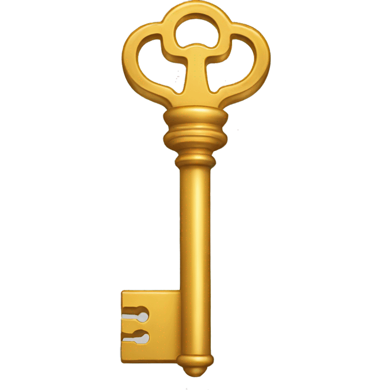 shining key emoji