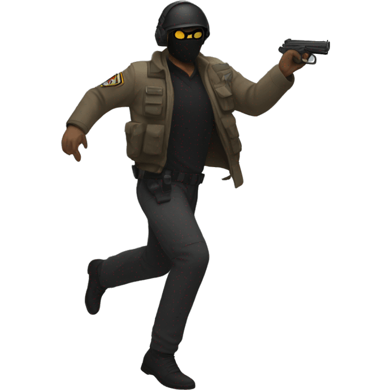 counterstrike CT agent dancing emoji