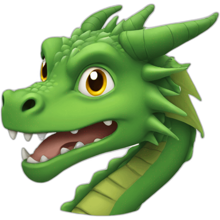 The Dragon emoji