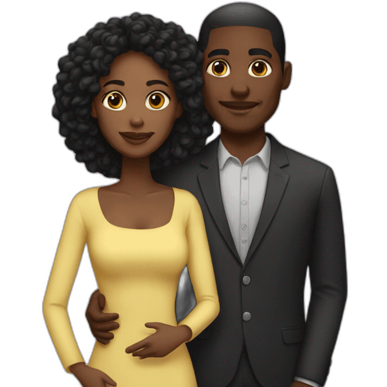 Black Couple emoji