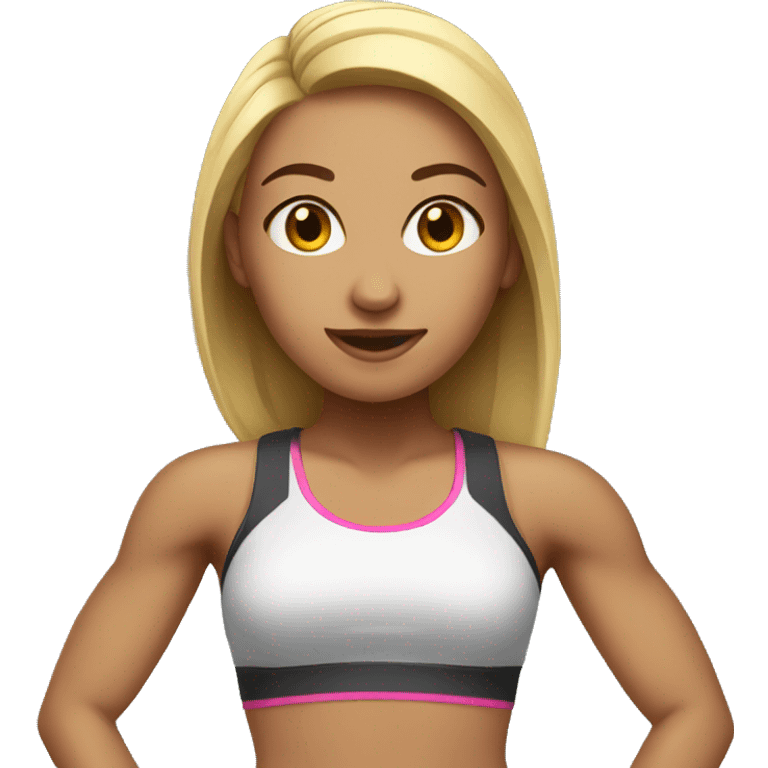 Gym girl emoji