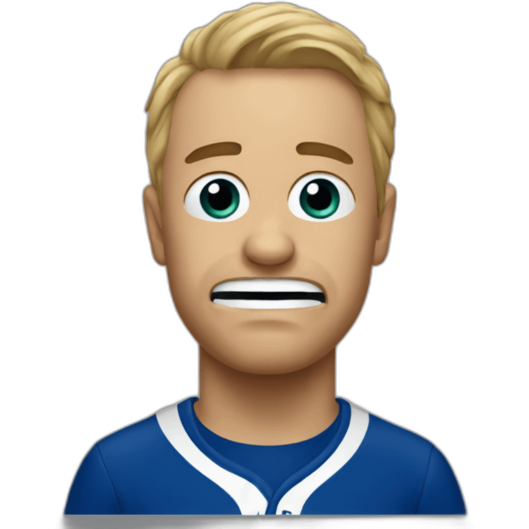 Crying dodgers fan emoji