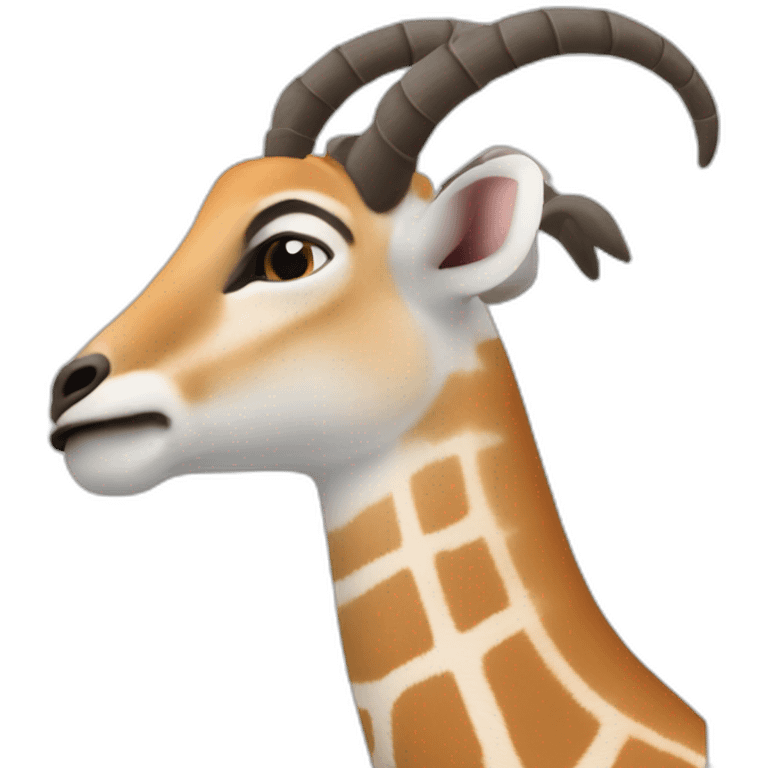 contraction musculaire chez un gazelle emoji