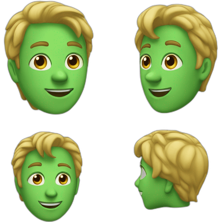 Cœur vert brisser emoji