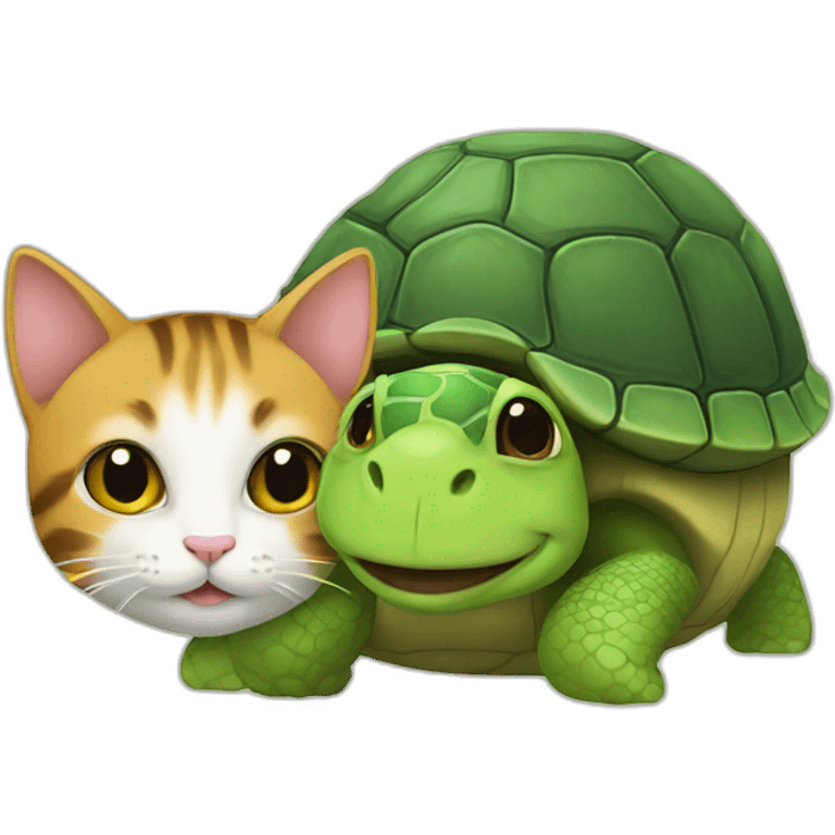 cat + turtle emoji