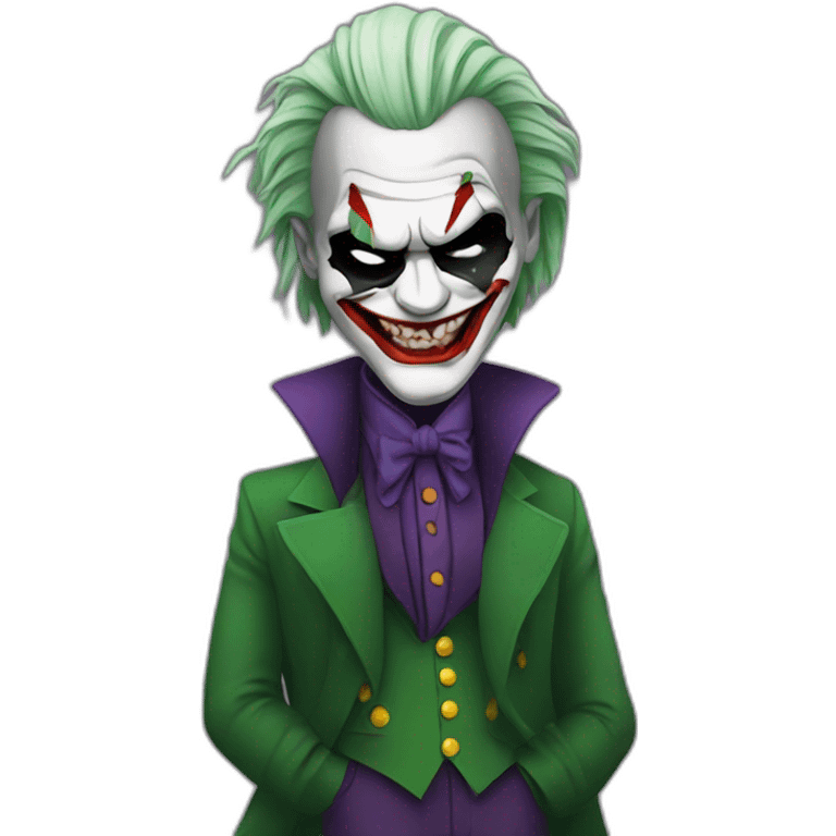 Kanye as joker emoji