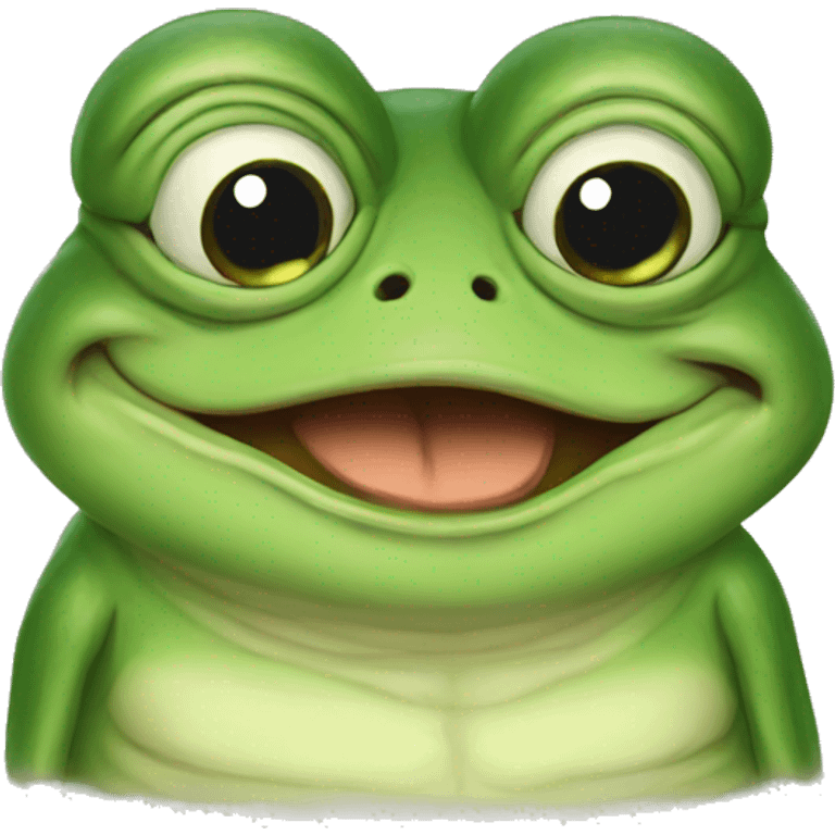 Pepe frog looks like a fat butterfly  emoji