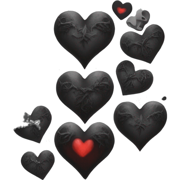 gothic heart emoji