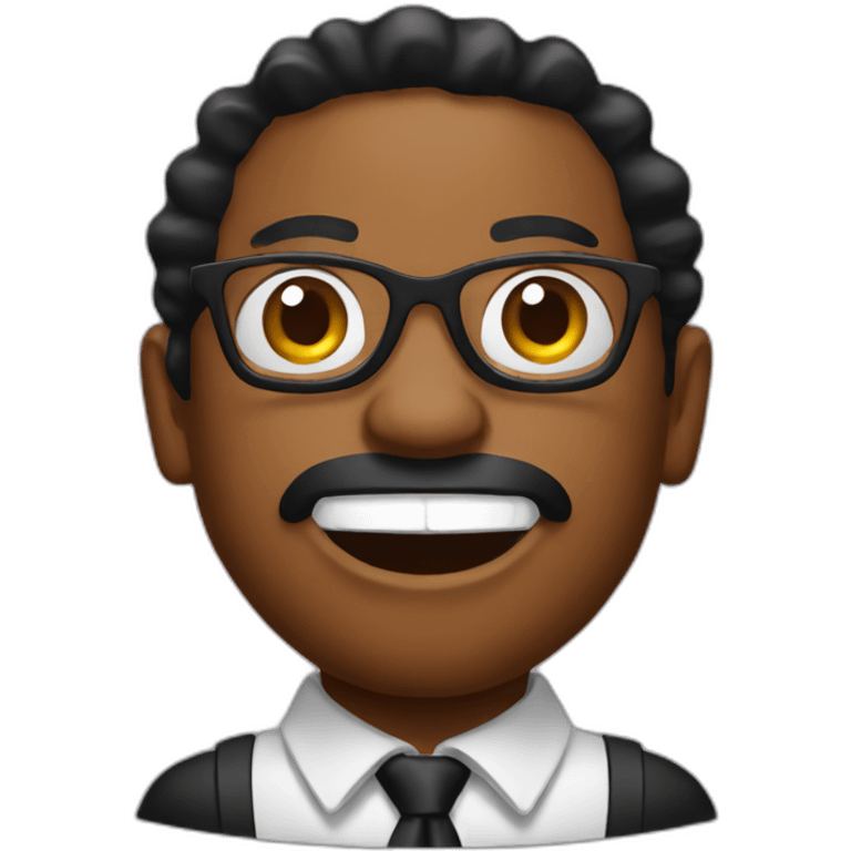 black kfc emoji