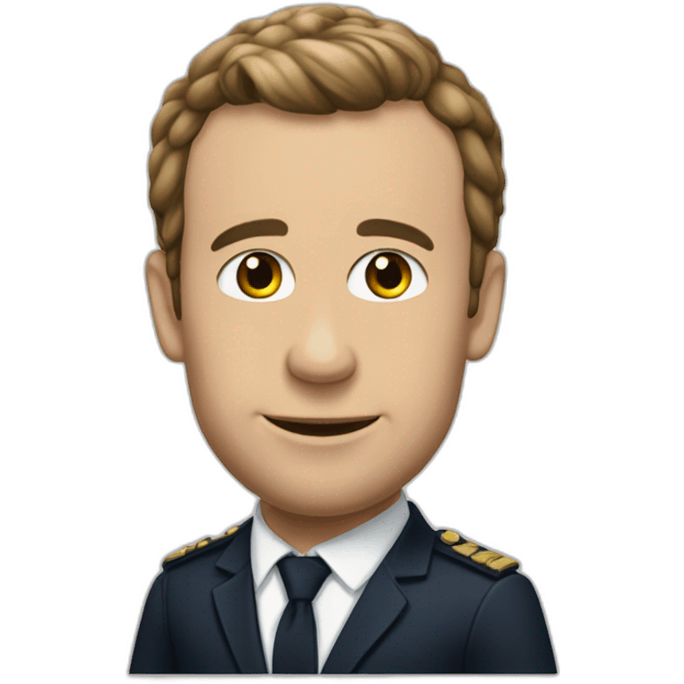 Macron homosexuel emoji