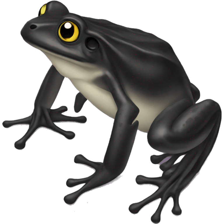 black frog  emoji