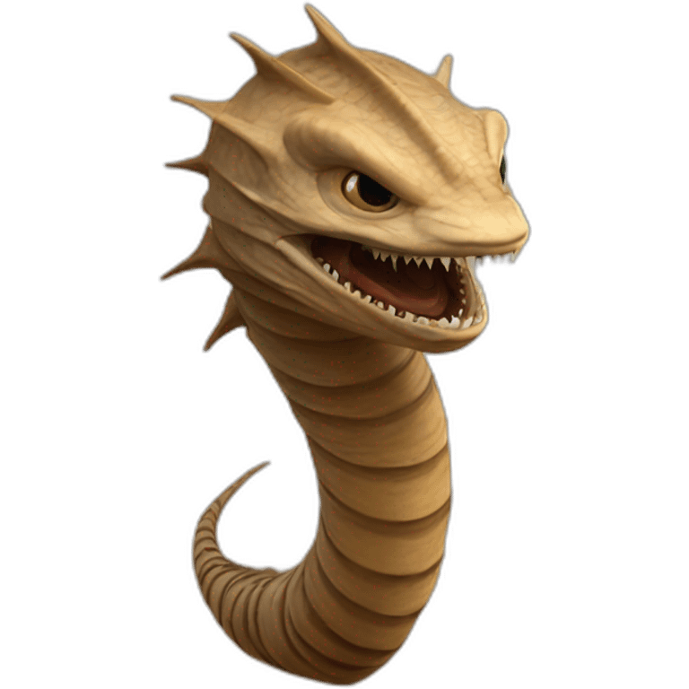 sandworm from dune part two emoji