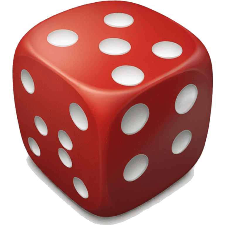 red dice emoji