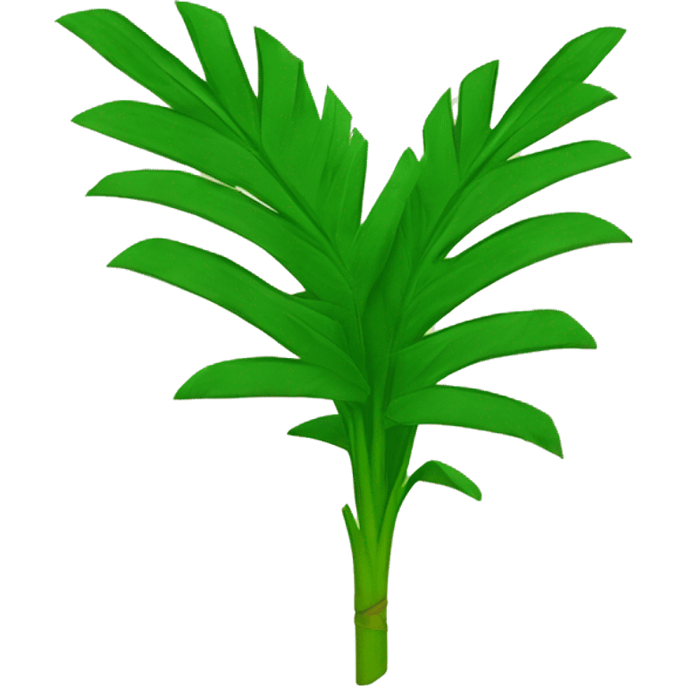 Palm Sunday leaves emoji