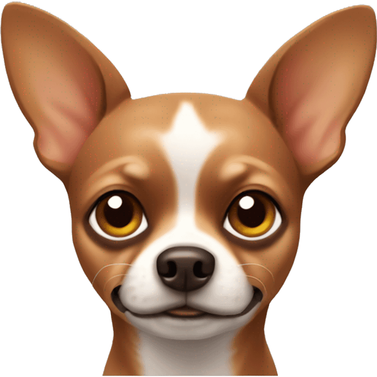 brown chihuahua face emoji