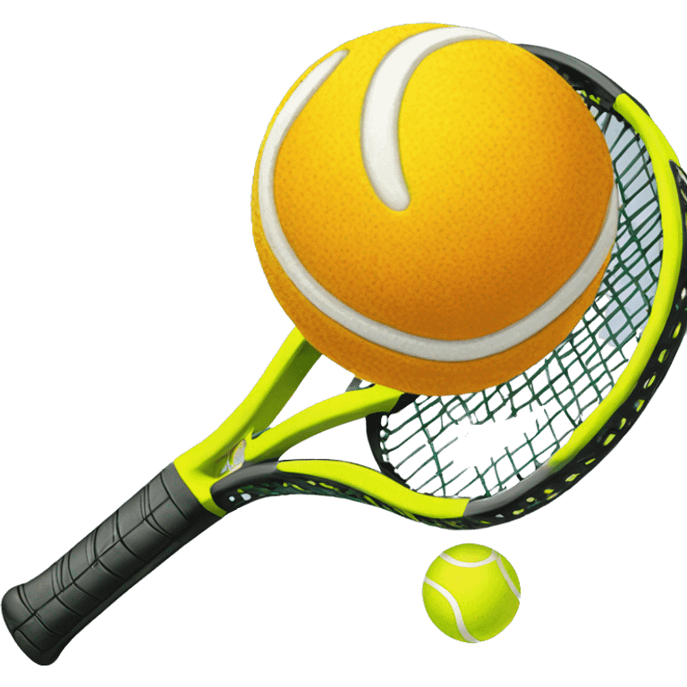 tennis racquet and ball emoji