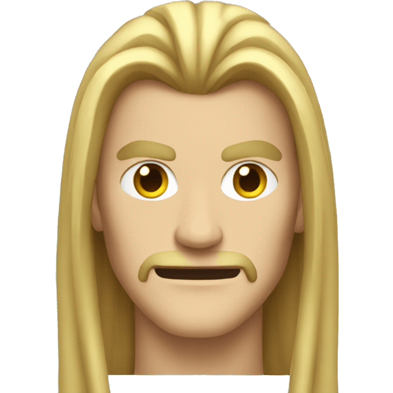 villain man with long hair emoji