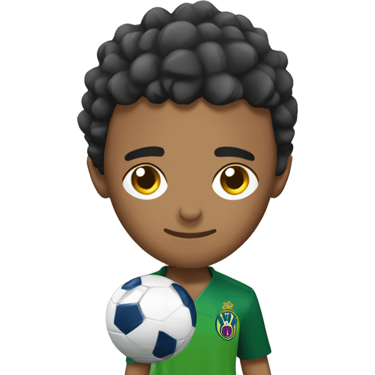 neymar jr with a ball emoji