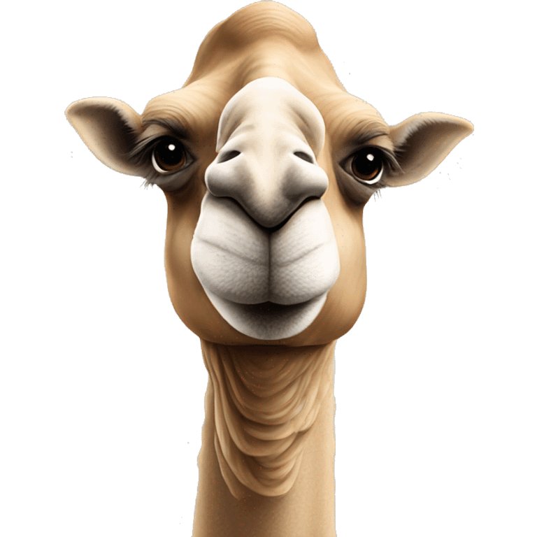 handsome corporate camel stud emoji