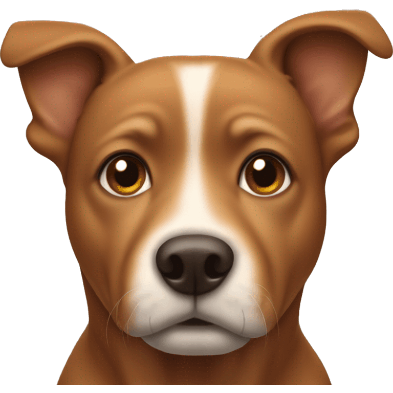 A Little Brown dog  emoji