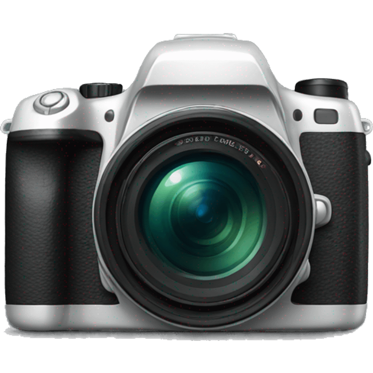 a professional digital camera emoji