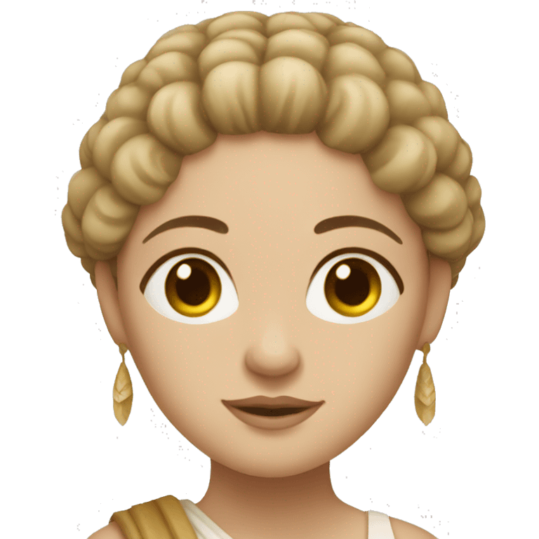 white ancient greek woman pregnant emoji