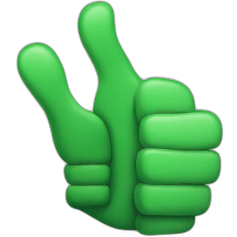 green thumbs up emoji