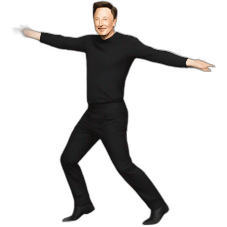 Elon musk dance emoji