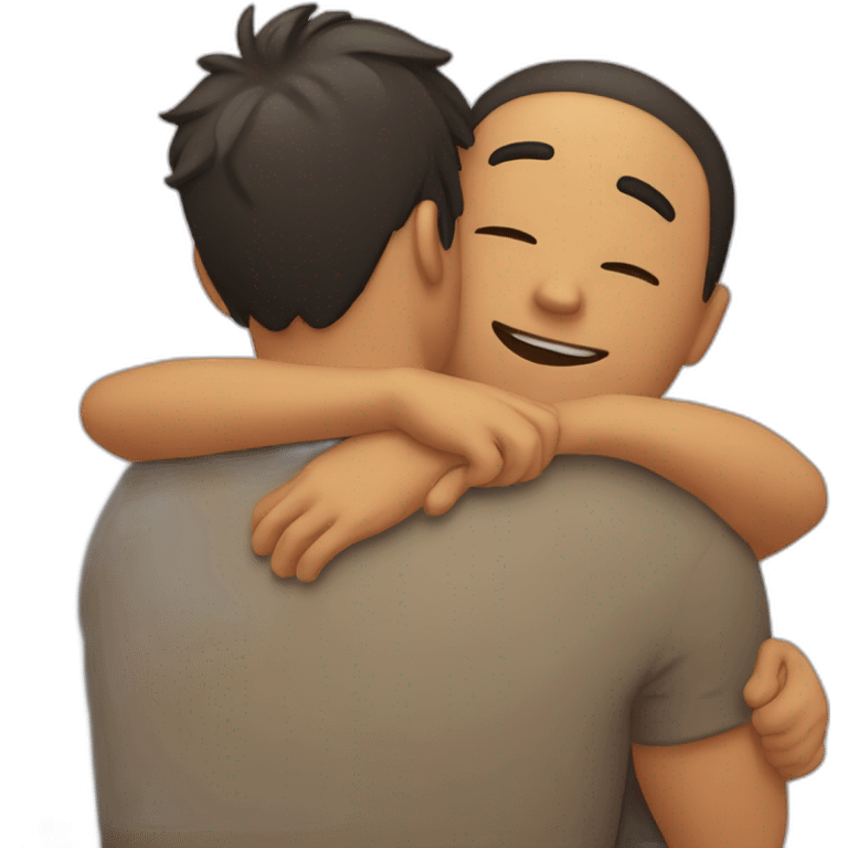 hug to boyfriend emoji