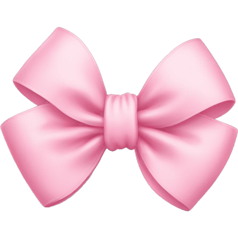 Baby pink bow  emoji