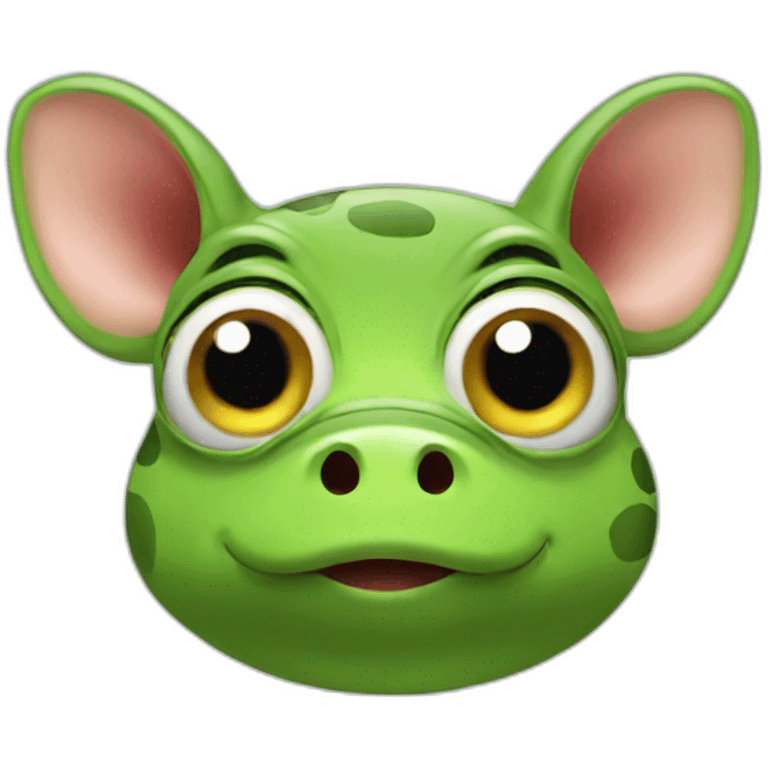 frog pig emoji