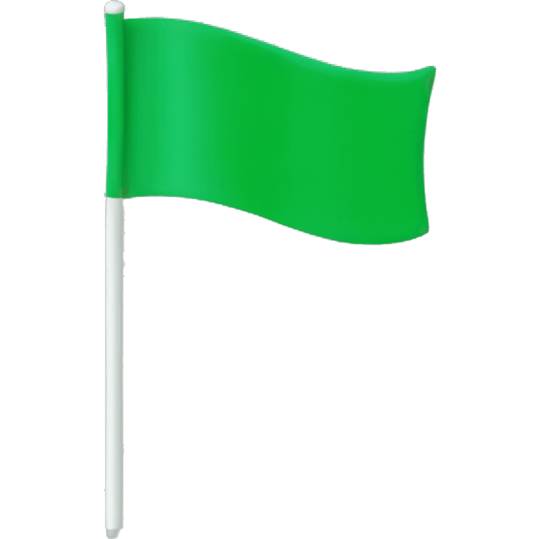 Green flag  emoji