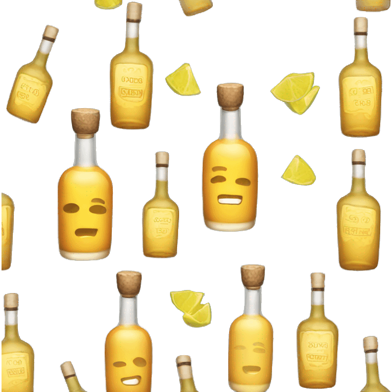 Tequila bottle emoji