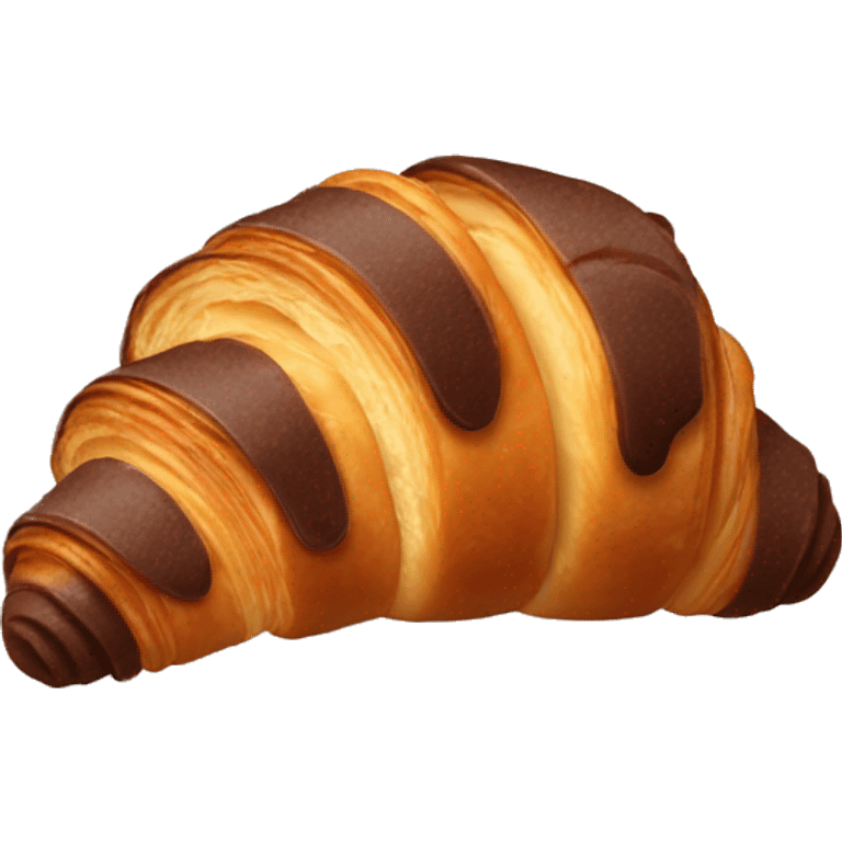 chocolate croissant  emoji