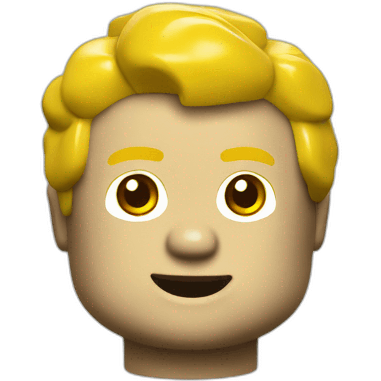 yellow lego minifig emoji