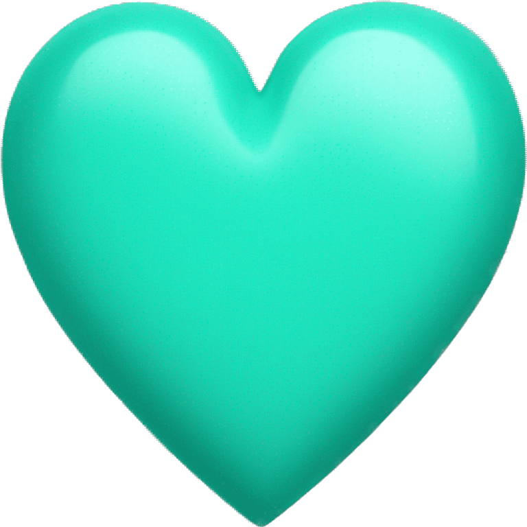 turquoise heart emoji emoji