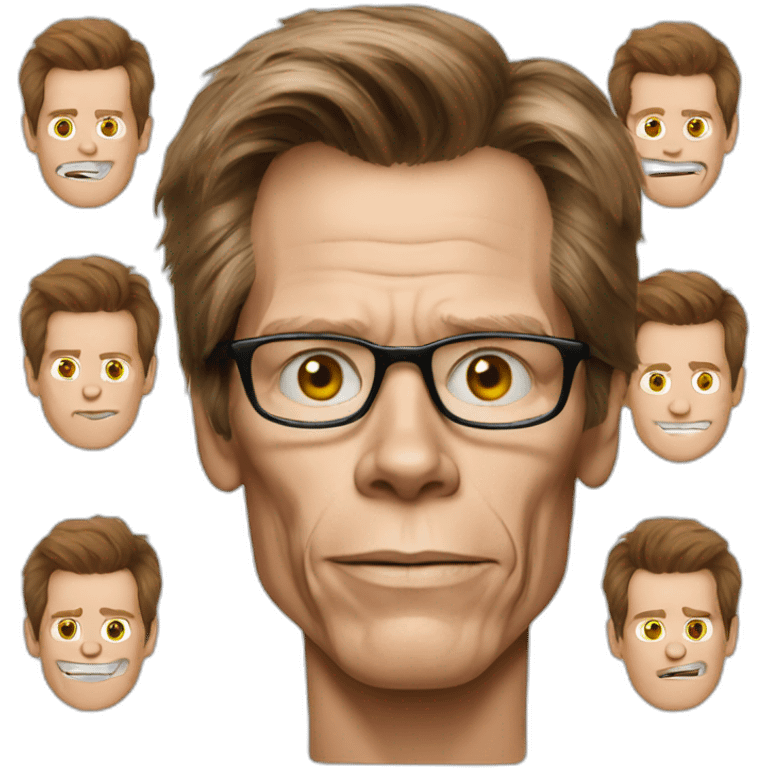 kevin-bacon cartoon wearing tee emoji