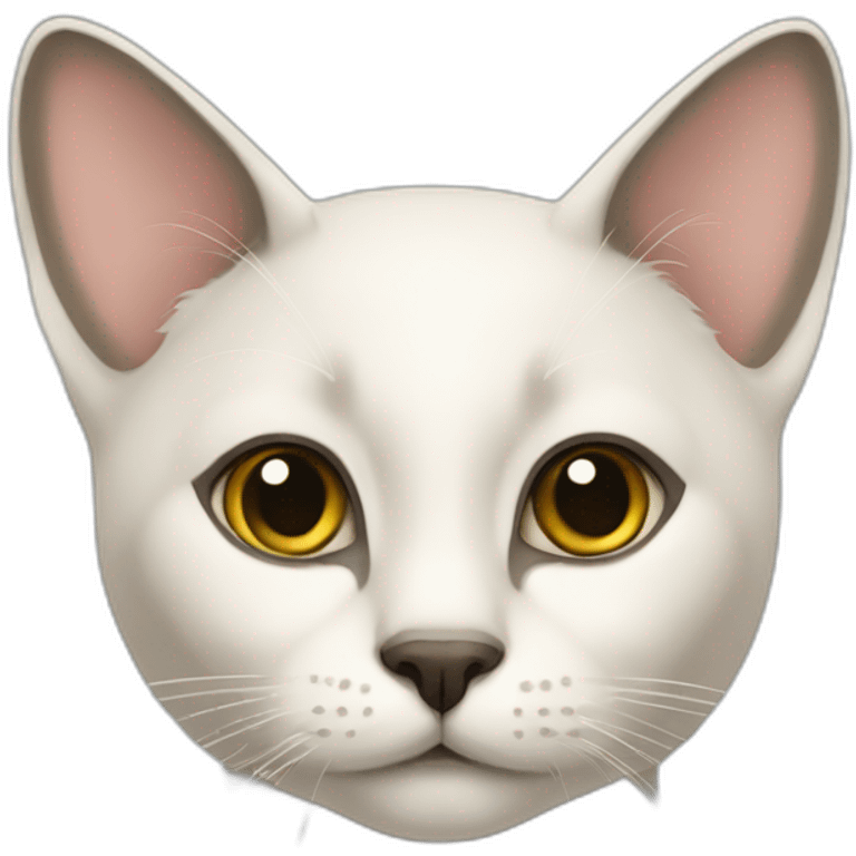 Chat siamois emoji