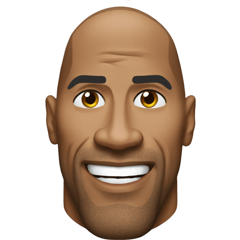 dwayne johnson emoji