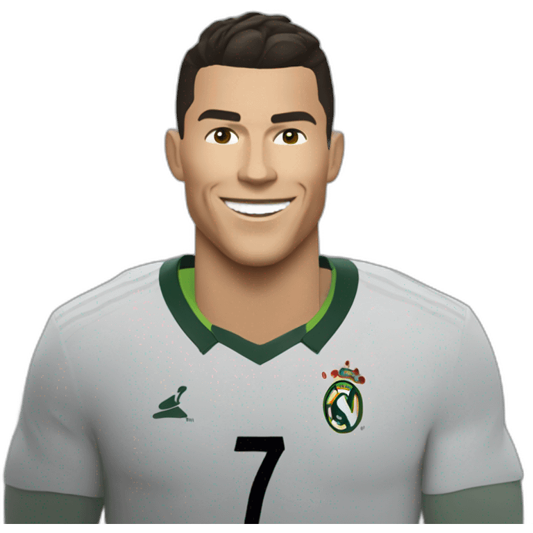 Christiano Ronaldo jubel emoji