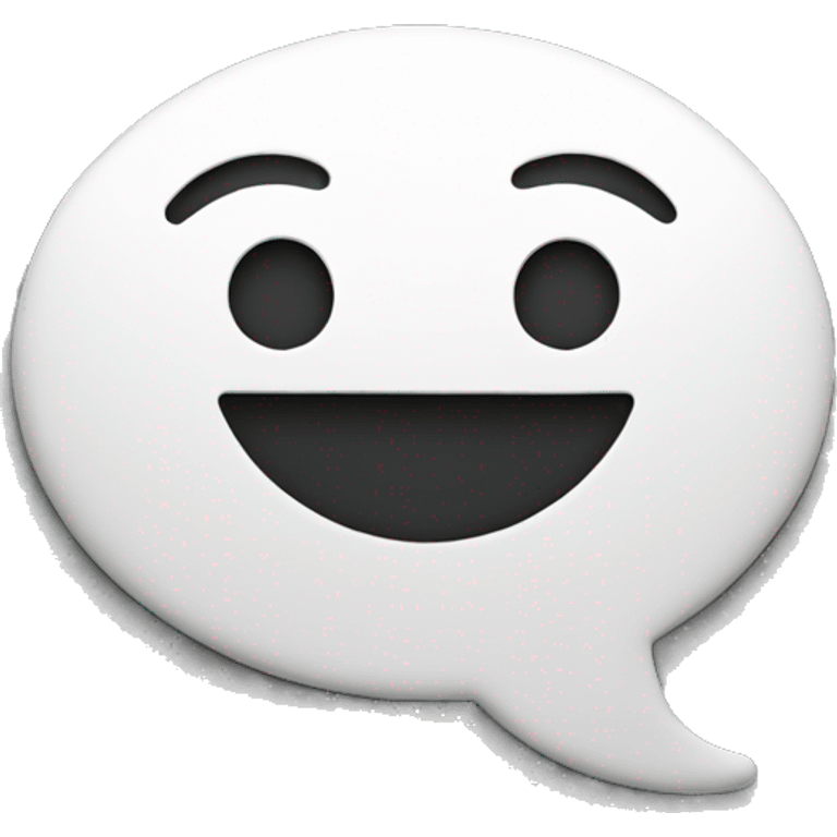 speech bubble emoji