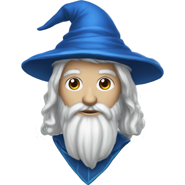 Wizard blue emoji