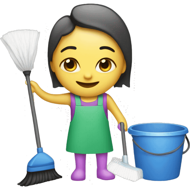 house cleaning emoji