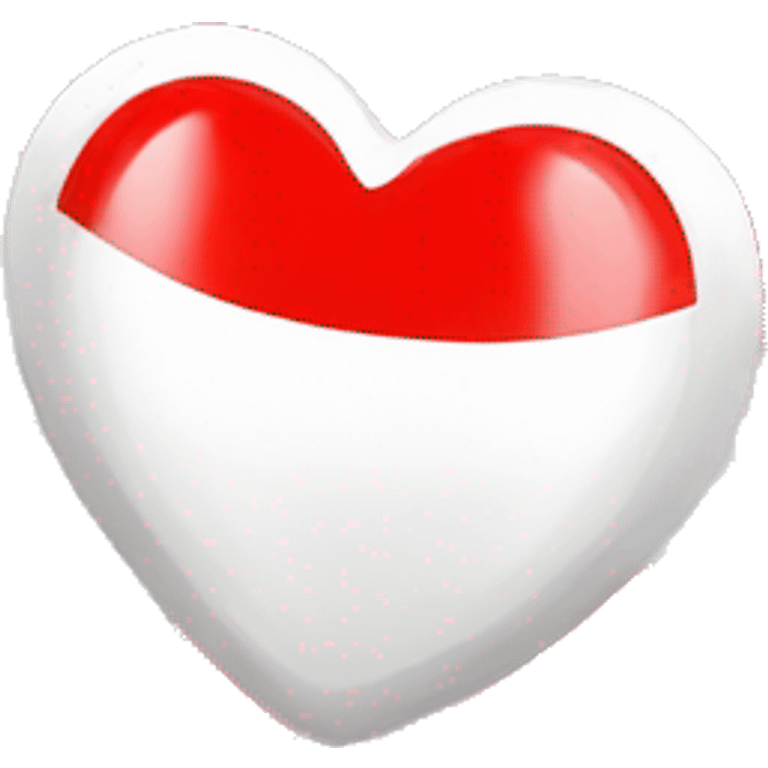 polish flag heart emoji