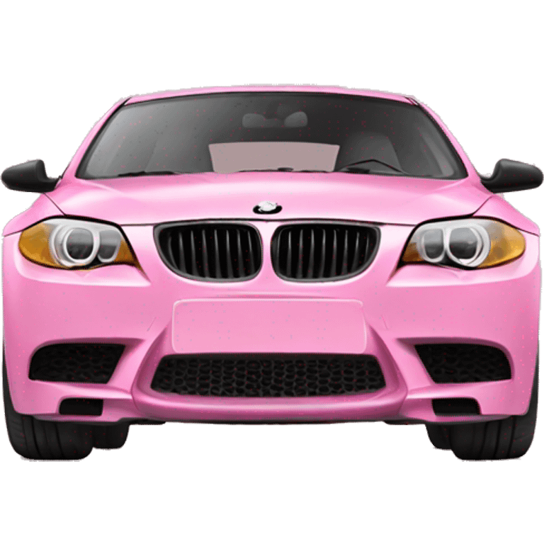 pink BMW emoji