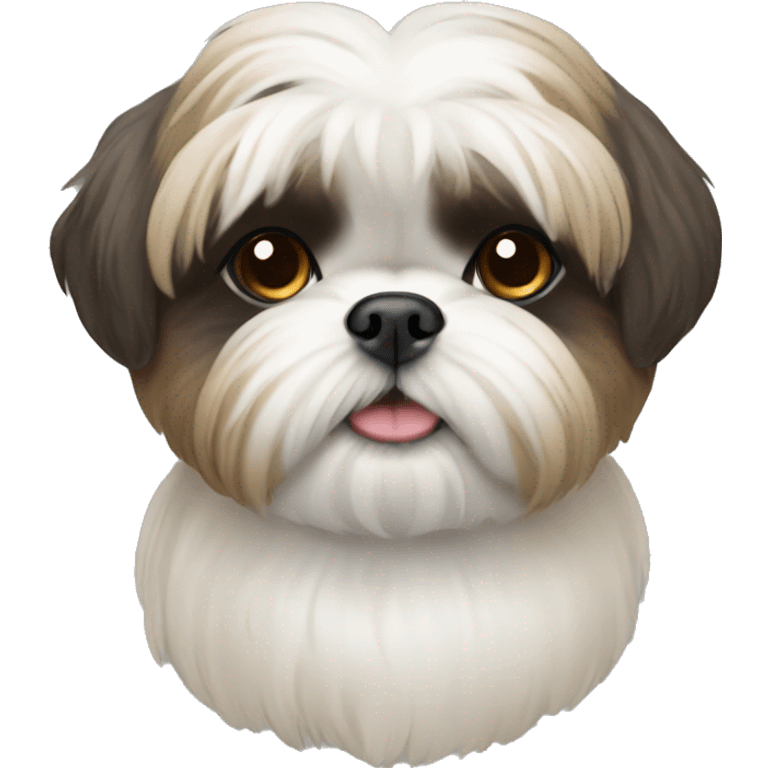 Shihtzu style emoji emoji