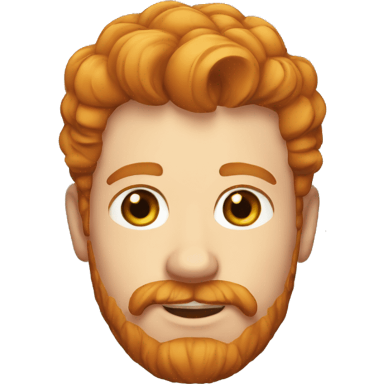 Portrait, Irish Male, 34, Ginger, Facial Hair emoji