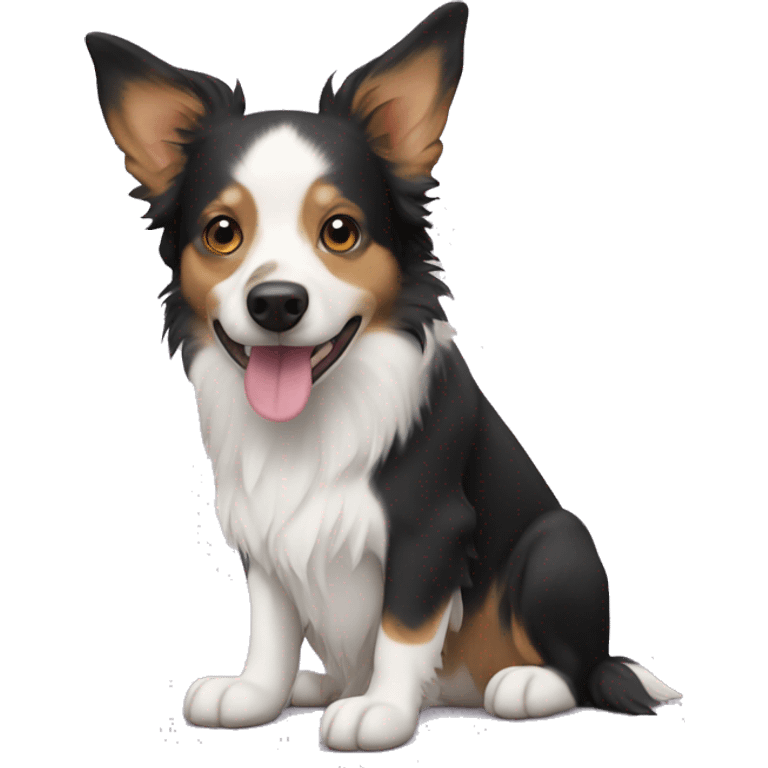 border collie, chihuahua mix emoji